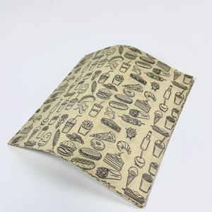 Nhà Máy Cung Cấp Tráng Bánh Sandwich Bọc Tùy Chỉnh Sáp Cuộn Evermore Không Thấm Mỡ Khoai Tây Chiên Giấy Hot Bán Bánh Sandwich Bọc Cho Bao Bì - Product Image 4