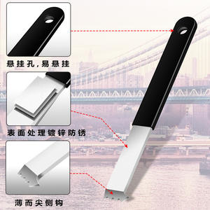 Herramienta Multiusos para Bomberos de Acero Inoxidable: Clip para Abrir Puertas, Palanca para Romper el Vidrio y Deslizar en Caso de Incendio - Product Image 5