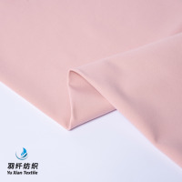 Tissu extensible rose 76 % nylon 24 % élasthanne certifié OEKO-TEX, écologique, anti-transpiration, pour vêtements de sport, tennis et golf