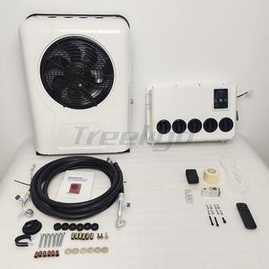 Aire Acondicionado de Estacionamiento de 24V para Camiones, Unidad de CA de Cabina de 12V con Sistema de Enfriamiento EAC1009, Diseñado para Flotas Norteamericanas y B-End B - Product Image 1