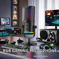 Havit GK67 Gaming Live Broadc Enregistrement Ordinateur Microphone Filaire Style pour une utilisation en conférence