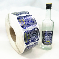 Vente flash - Papier autocollant en vinyle - Étiquettes pour bouteilles de bière de 500 ml et étiquettes pour café - Étiquettes personnalisées pour vin - Étiquettes privées
