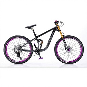 Bicicletta da Montagna Downhill 26 Pollici in Lega di Alluminio con Freni a Disco e Telaio Ammortizzato Completo - Product Image 1