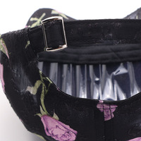 Casquette de baseball personnalisée à imprimé floral pour femme, décontractée, avec sangle réglable, chapeau de mode d'été, visière pare-soleil
