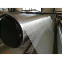 Machine à fabrication de sacs tissés à vis unique, tube plastique PP pour fils plats