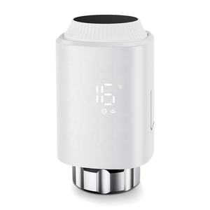 Vanne de radiateur <span class=keywords><strong>thermostatique</strong></span> intelligente au design moderne Tuya TRV-01 tension 230v pour chauffage par le sol dans les appartements - Product Image 1