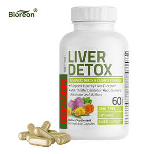 Capsules Détox Foie Exportation Transfrontalière Saveur Fruitée Naturelle Chardon-Marie Complément Alimentaire 60 Capsules Direct Usine - Product Image 1