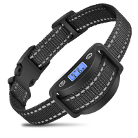 Neue Pet Training Produkte LED Digital anzeige Wiederauf lad bares USB Anti Dog Bark Halsband