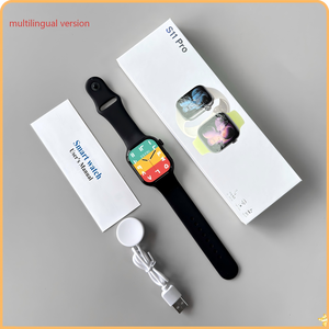 นาฬิกาสมาร์ทวอทช์ Huaqiangbei S10/S11 PRO หน้าปัดสี่เหลี่ยม ซิลิโคน รุ่น Dynamic Island เวอร์ชั่นจีน รองรับ Alipay NFC หน้าจอ TFT พร้อมฟังก์ชั่นนับก้าว - Product Image 5