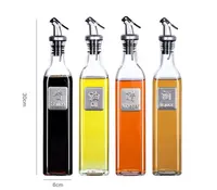 aceite de aguacate botella de vidrio duradera y de moda para envases  líquidos - Alibaba.com