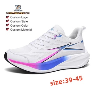 <strong>Men's</strong> Running Shoes Breathable Stretch Fabric Mesh Casual Sports Shoes Summer AtWalking Style Shoes Sneakers for <strong>Men</strong> - Product Image 1