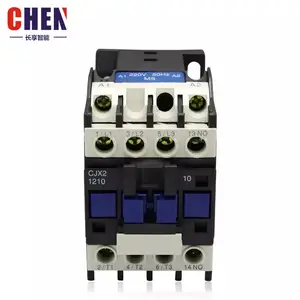 CJX2-1210/1201 Venta caliente 3 P +/NO/3 P + NC 220V 380V 415V 660V cjx bobina 3 Fase ac eléctrica contactor magnético