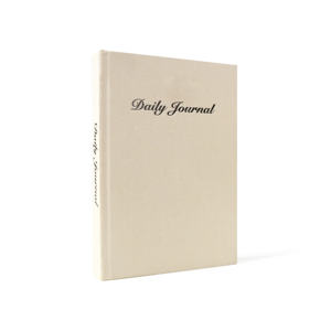 Hoge Kwaliteit A5 Linnen Planner Nieuw Ontwerp Fancy Stof Hardcover Dagboek Met Lint Mooi Zelfzorgboek - Product Image 3
