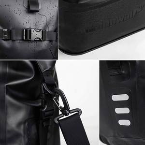 Sacoche de vélo pliable tendance 20L grande capacité étanche, système de porte-bagages 3-en-1, personnalisable en taille, couleur et emballage - Product Image 4