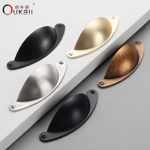 Oukali 现代家具橱柜拉手 厨房抽屉梳妆台拉手 锌合金五金拉手 - Product Image 2