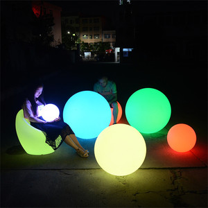 Không Thấm Nước Vườn Tổ Chức Sự Kiện Quả Cầu Năng Lượng Mặt Trời Treo Trang Trí Giáng Sinh Ngoài Trời Lớn <span class=keywords><strong>Led</strong></span> Glowing <span class=keywords><strong>Orb</strong></span> Balls Pool <span class=keywords><strong>Light</strong></span> - Product Image 1