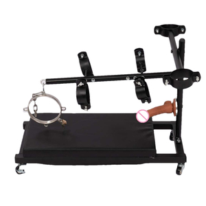 BDSM Slave Training Metal Handcuff Bondage Frame Limbs Binding Restraint Four-horse Cart <strong>Punishment</strong> Adult <strong>Toys</strong> - Product Image 6