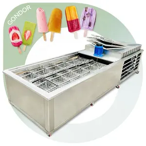 Lolly elektrik kalıp makinesi döner otomatik sopa dondurma 4 kalıp 12000 Popsicle yapmak makinesi 6 kalıp