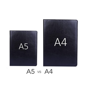 Faux Leather thư mục <span class=keywords><strong>A5</strong></span> lưu trữ clipboard tài liệu clipboard nhỏ cơ sở padfolio - Product Image 2