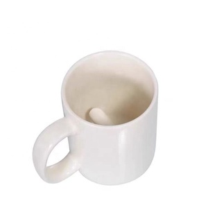 Creative Design <strong>Middle</strong> <strong>Finger</strong> <strong>Mug</strong> Sublank 11oz Sublimation White Beer <strong>Mug</strong> Custom Coffee <strong>Mugs</strong> - Product Image 3