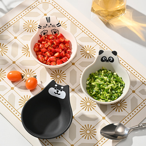 Silicone Hàn Quốc Thiết Kế Phim Hoạt Hình Mini Gia Vị Bát Dễ Thương Không-Trượt Ngâm Nước Sốt Khay Quà Tặng Doanh Nghiệp Nhà Bếp Ăn Bộ Đồ Ăn - Product Image 1