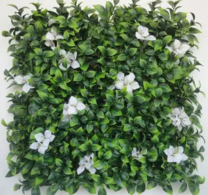 Artificial Landscape 50*50Cm Green Fence Leaves Artificial Decoration Landscape