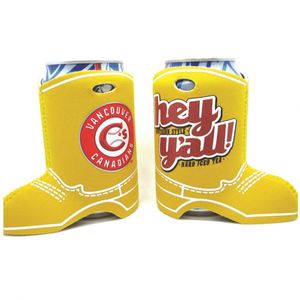 Wholesale Neoprene Beer Bottle Can Cooler Bags Boot-Shaped <b>Shoes</b> and Cowboy Boot Stubby Holders - Product Image 1