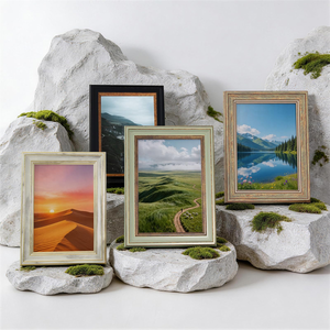 3 Pack 5x7 Inch <b>Picture</b> <b>Frames</b> Farmhouse Rustic Vintage Distressed <b>Wood</b> Grain Photo <b>Frame</b> with Tempered Glass for Table Top - Product Image 4