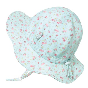 Custom Logo Cartoon Watermelon Baby Girl UPF 50+ Adjustable Wide Brim Bucket Sun <b>Hat</b> for Four Seasons - Product Image 1