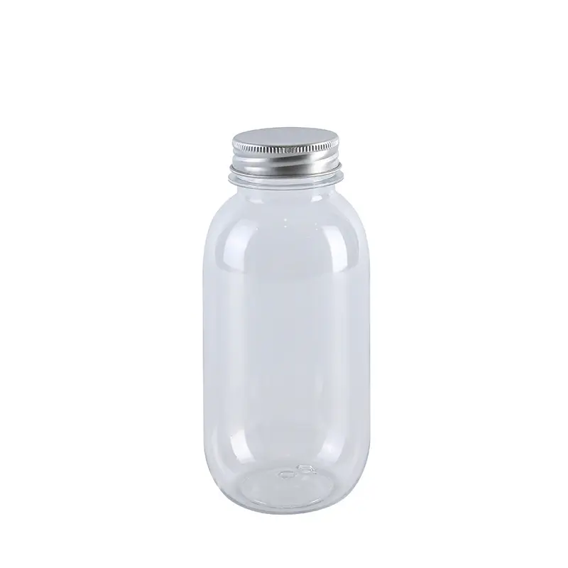 透明ベストセラー400mL14OZアルミキャッププラスチックボトルジュースボトル冷凍飲料プラスチックボトル