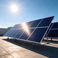 Panneau solaire monocristallin 550W 600W 650W 700W pour usage domestique, module solaire photovoltaïque pour système d'énergie solaire