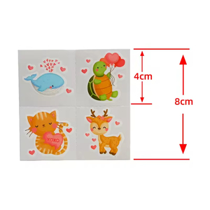 Autocollants de <span class=keywords><strong>tatouage</strong></span> temporaire imperméables pour la Saint-Valentin Vente en gros - Product Image 4