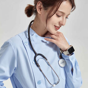 Conjuntos de uniformes médicos BESTIN para hombres y mujeres 35% algodón 65% poliéster uniforme de enfermería duradero mujeres hombres enfermera ropa de trabajo trajes - Product Image 2
