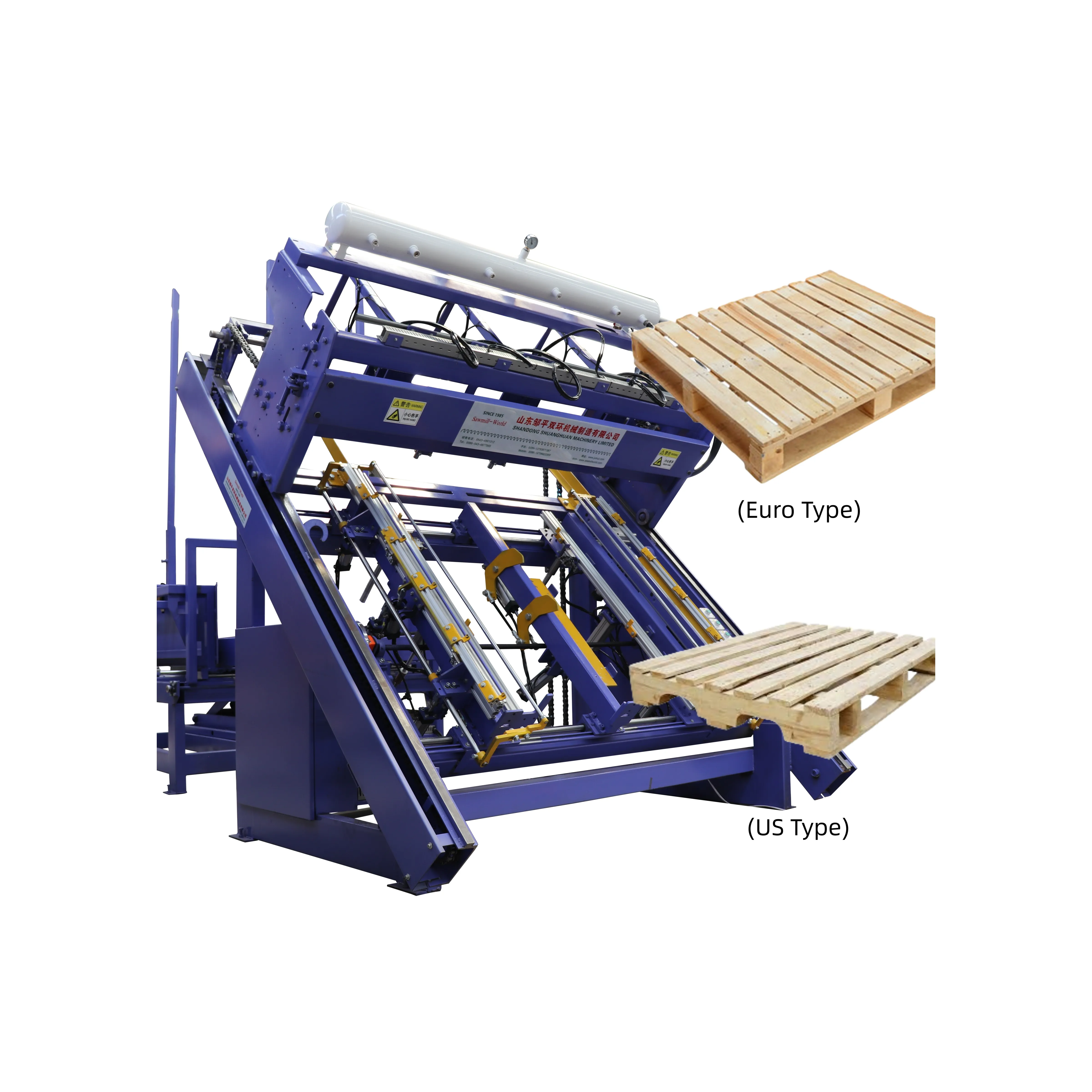 木製パレット製造機パレット釘打機は最も重要なパレット製造機です