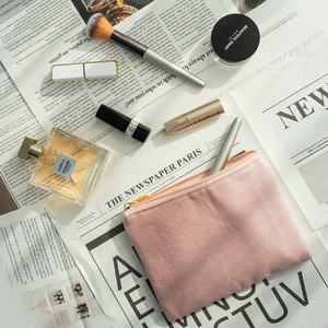 Custom Eco-Friendly Plastic Portable <b>Makeup</b> <b>Brush</b> <b>Bag</b> for Women for Cosmetic Reusable for Pouch with Zipper Closure - Product Image 6