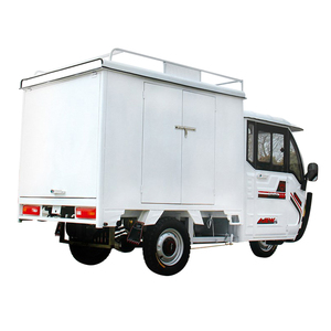 Triciclo Pequeño para el Hogar con Caja Trasera Cerrada, Puede Usarse para Entregas - Product Image 2