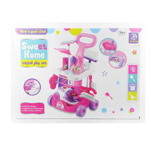 Jinming per bambini carrello di pulizia giocattolo con BO <span class=keywords><strong>aspirapolvere</strong></span> Set di plastica per la pulizia del giocattolo - Product Image 6
