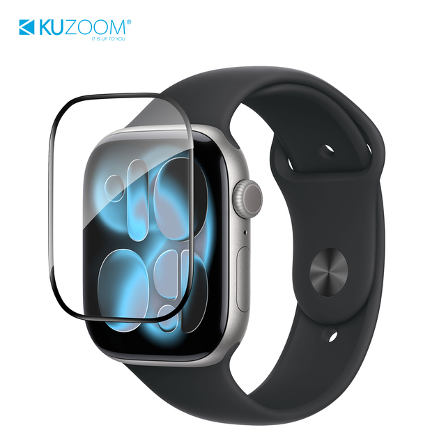 Factory Direct 9H Ultra-Thin Waterproof Easy Apply Full Coverage Touch Sensitive Watch Protective Film Screen Protector for