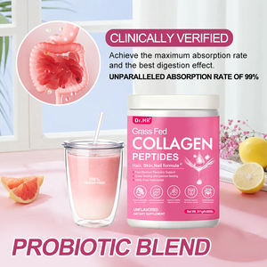 Bebida de Colágeno en Polvo para Mujeres, Soluble Instantáneamente, Péptidos de Colágeno Marino de Molécula Pequeña, Vitamina <span class=keywords><strong>C</strong></span>, Suplemento para la Hidratación de la Piel - Product Image 3