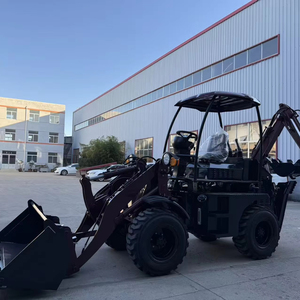 Mini <b>Backhoe</b> Wheel <b>Loader</b>, Engine, Bucket Excavator for Sale, 4x4 Telescopic Front Motor - Product Image 2
