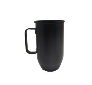 Mug de voyage à double paroi DFU1199, en aluminium, avec mousqueton en acier inoxydable, poignée isolante, pour le camping et les voyages en plein air - Product Image 4