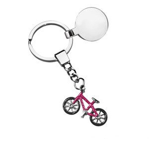 Porte-clés et porte-monnaie en alliage tendance pour vélo, avec mousqueton – Cadeau idéal pour les amateurs de clés - Product Image 1