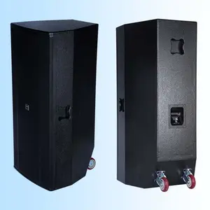 Dual 15 Inch High Power 800W Beste Concert 3-weg Draagbare Pa Luidsprekersysteembox Dj 15 Mid Bass Speakers
