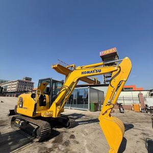 Excavadora usada Komatsu PC56 de alta eficiencia compacta Mini Excavadora hidráulica sobre orugas maquinaria de movimiento de tierras motor modelo 2018 - Product Image 5