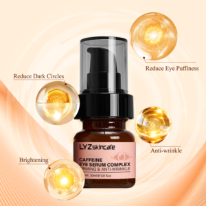 Suero para Ojos con Cafeína de Marca Privada al por Mayor, para Eliminar las Ojeras, la Hinchazón y las Líneas Finas, Reafirmante, Antienvejecimiento, Cuidado de la Piel del Contorno de Ojos - Product Image 4