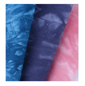 綿C2307114-Multi-colorツイルキャンバス、ウォッシュタイダイ生地キャンバス付き高品質コットンラゲッジシューズとカーテン用