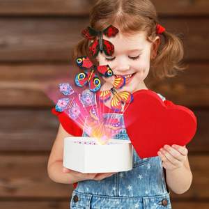 Fée magique papillon volant avec élastique, jouet papillon à remonter, cadeau <span class=keywords><strong>surprise</strong></span>, fête, Noël, vente chaude - Product Image 6