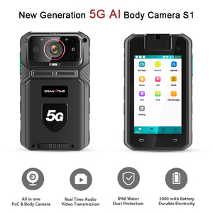 Mới đến Ai 5g Video Recorder công nghệ cao VMS Video màn hình công cộng an ninh 4G LTE cơ thể cam GPS Laser định vị cơ thể đeo máy ảnh - Product Image 3
