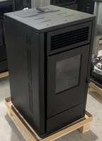 Poêle à granulés de bois autoportant à allumage rapide, programmation de synchronisation sur 4 périodes, écologique, pour chauffage domestique intérieur