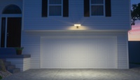 Lampe murale solaire étanche IP65 avec détecteur de mouvement PIR, allumage automatique du crépuscule à l'aube, lampe murale LED pour extérieur, jardin, cour, véranda, éclairage de sécurité